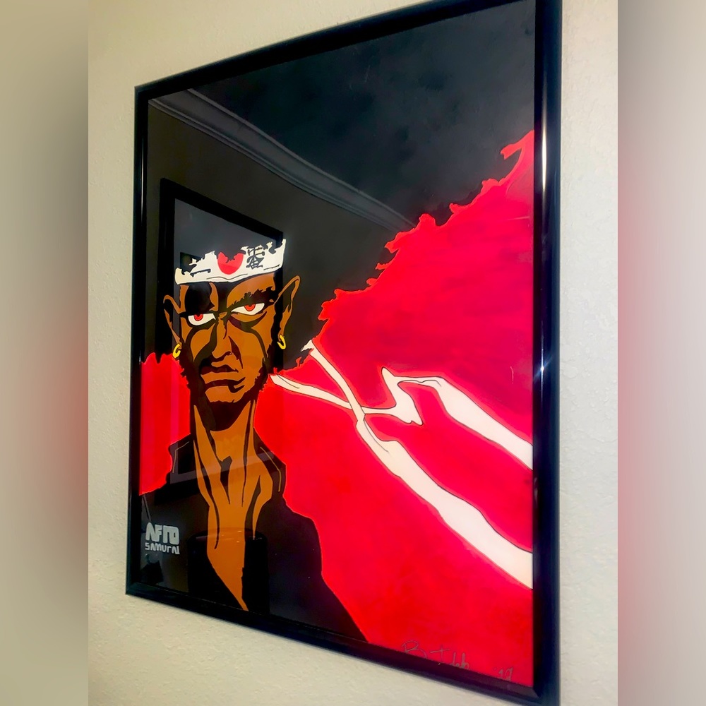 Black Anime Art